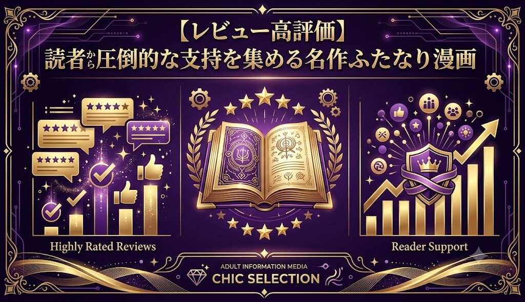 読者のレビュー評価が高く圧倒的な支持を集める名作ふたなり漫画