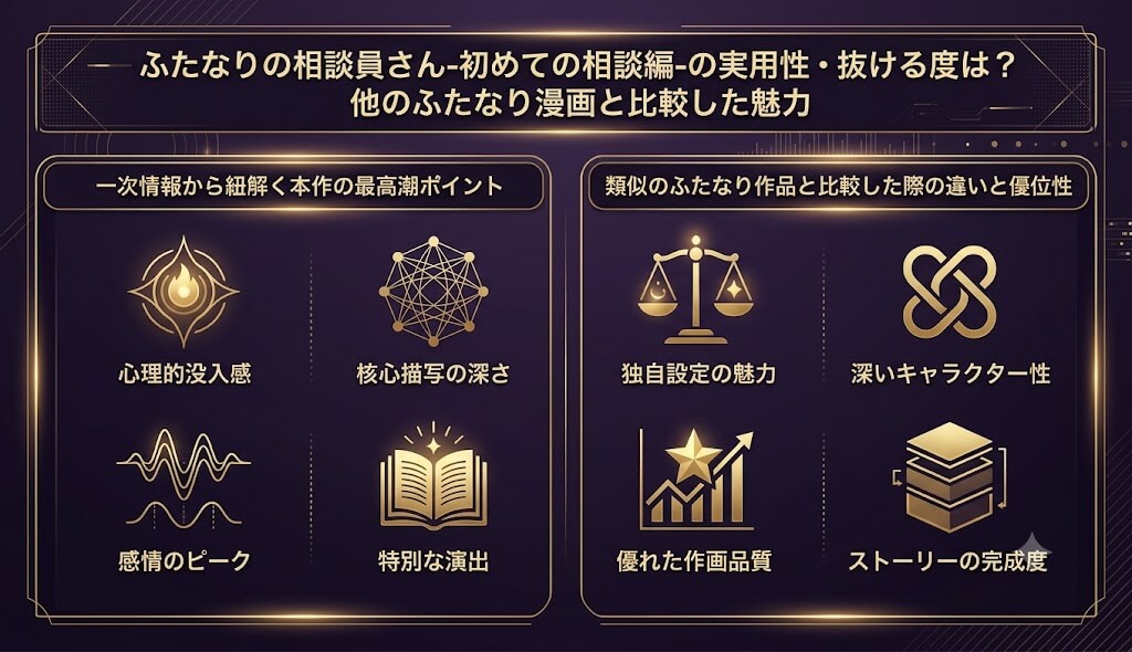 『ふたなりの相談員さん-初めての相談編-』の実用性と抜ける度の解説