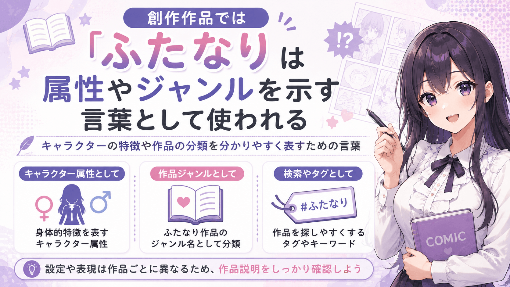 創作作品におけるふたなりの属性やジャンルとしての使われ方