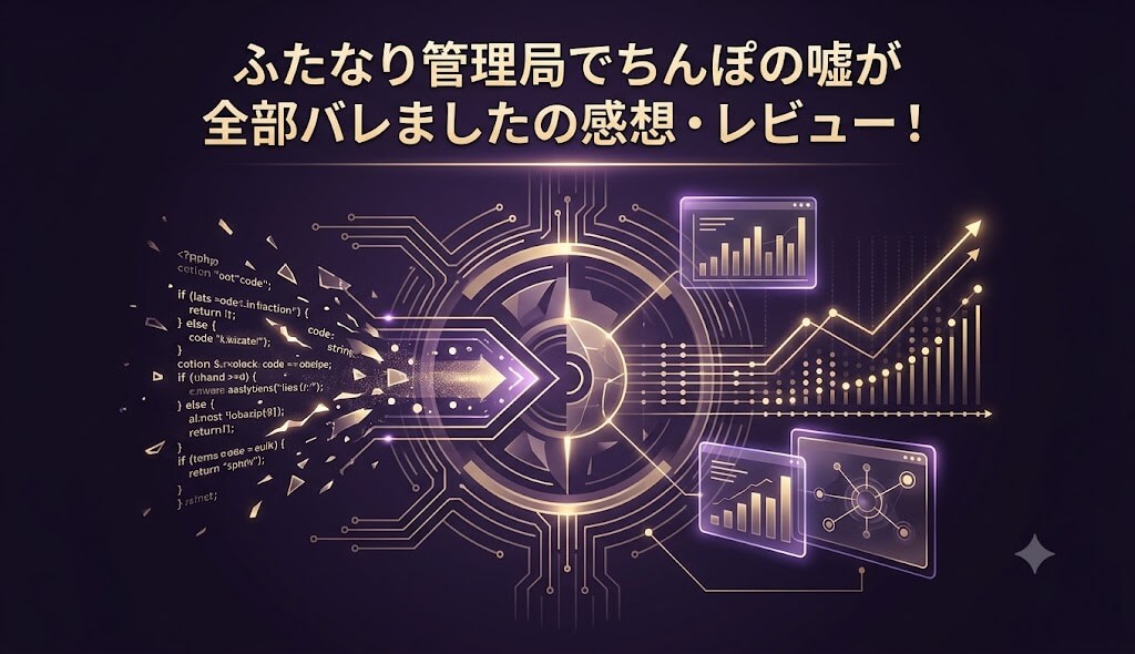 『ふたなり管理局でちんぽの嘘が全部バレました』の感想と実体験レビュー