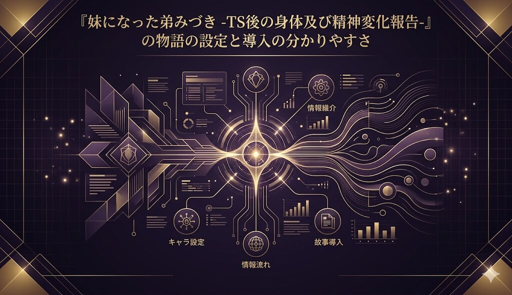 『妹になった弟みづき』の不思議な果物による女体化から始まる物語の設定と導入