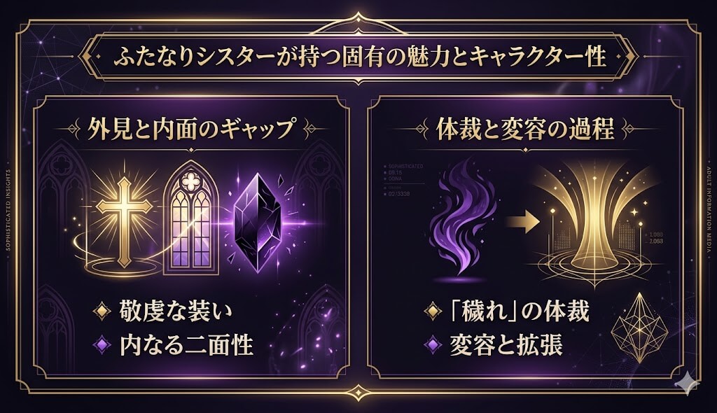 ：『懺悔室〜ふたなりシスターに赦してもらう本〜』に登場するふたなりシスターの固有の魅力とキャラクター性